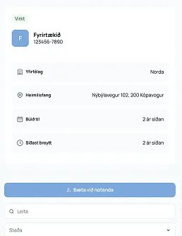 Einingar Minna síðna: byrjað smátt og bætt við eftir þörfum
